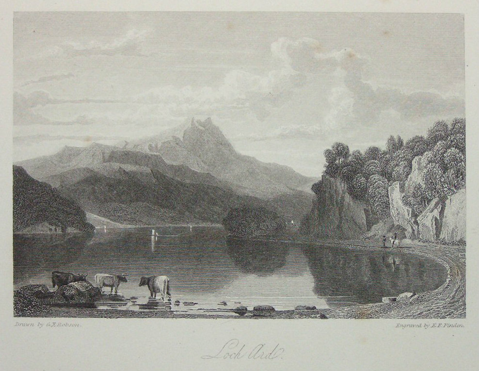 Print - Loch Ard - Finden